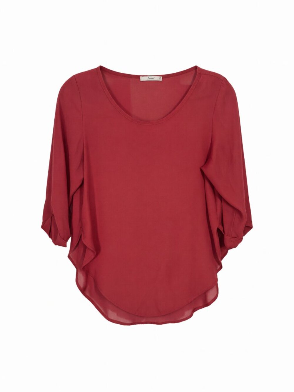 Papaya Chiffon Blouse Women's M